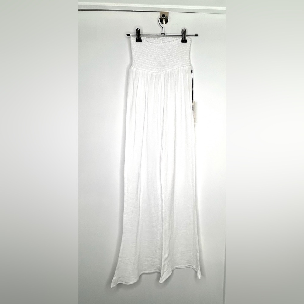 Yana K Calypso Pant – White Gauze